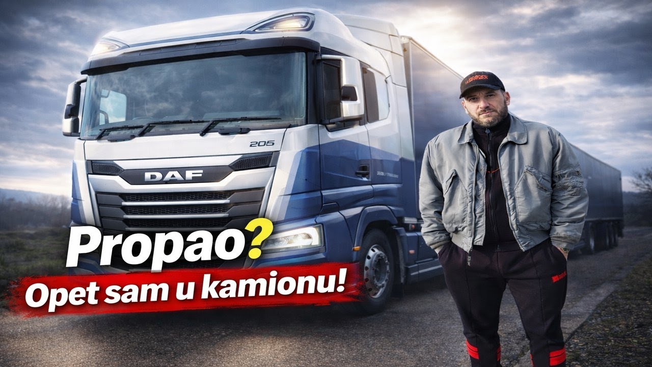 Propao? Opet sam u kamionu!