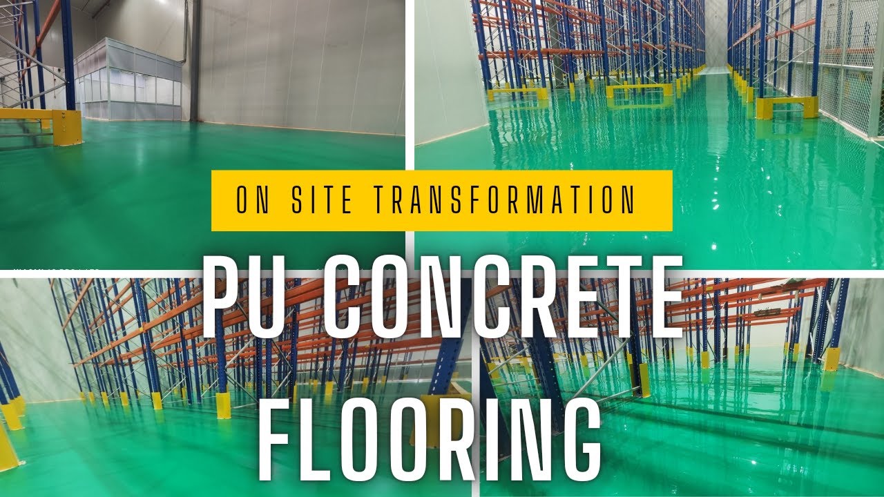 From Dull to Dazzling: Jaw-Dropping PU Concrete Flooring Makeover!