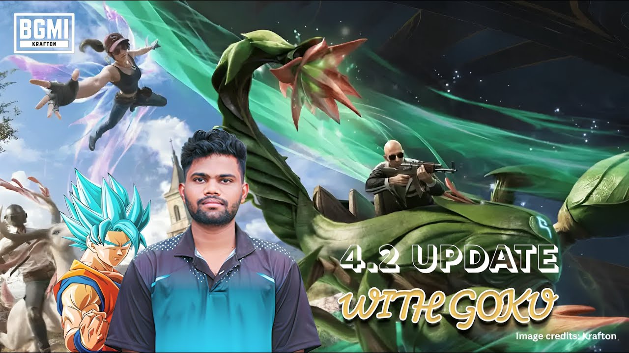 lLUCK AHE KA AAJ | GOKU IS LIVE WITH BGMI | RANK PUSH WITH 4.2 UPDATE