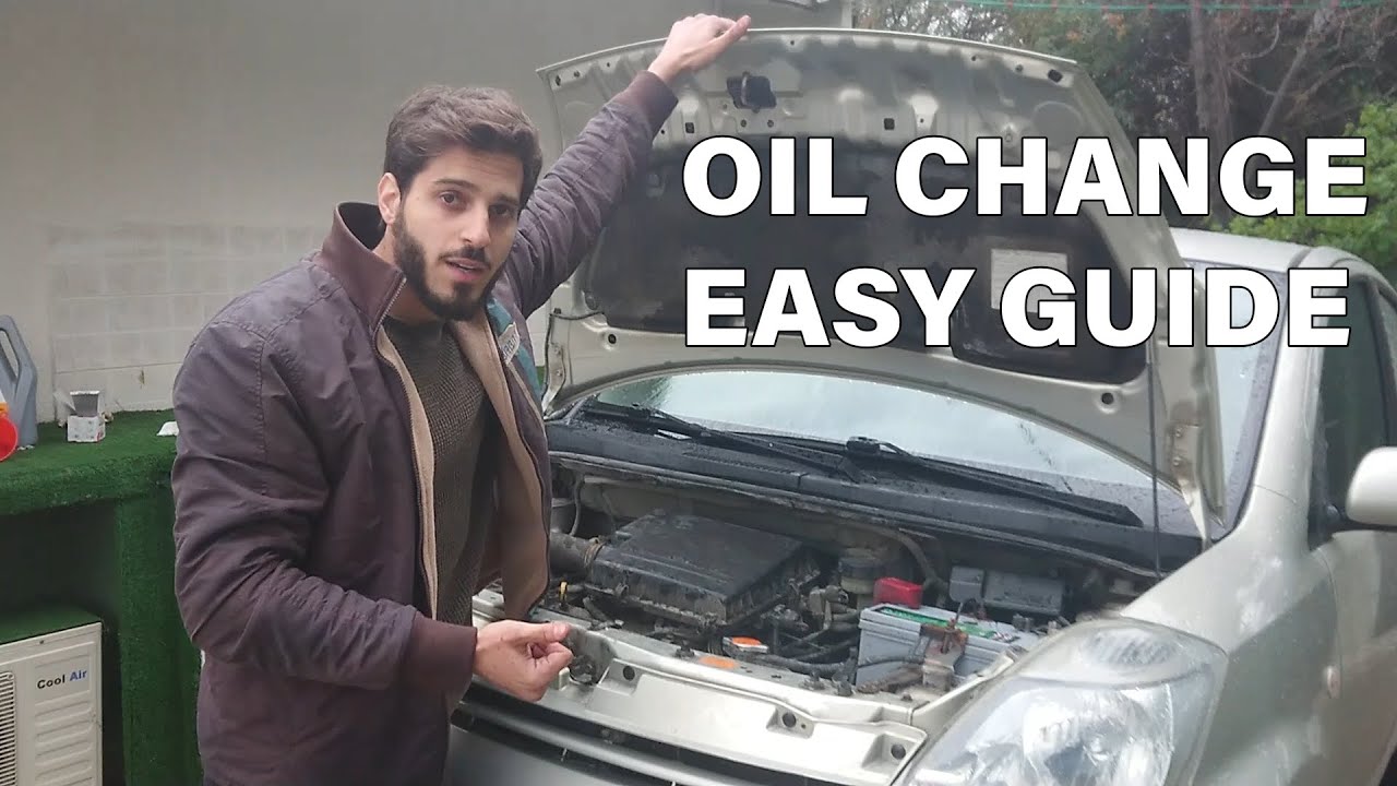 How to Change Engine Oil And Filters on a Daihatsu Sirion/החלפת שמן מנוע ופילטרים לסיריון