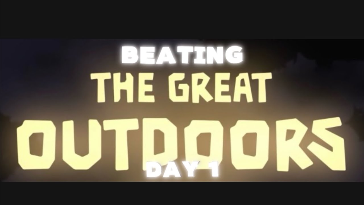Beating Doors The Outdoors Day 1 (DOORS)