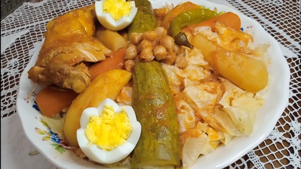 شخشوخة بسكرية بالدجاج على أصولها💥مشخشخة ومحرحرة 🌶️من الألف للياء لكل مناسباتكم