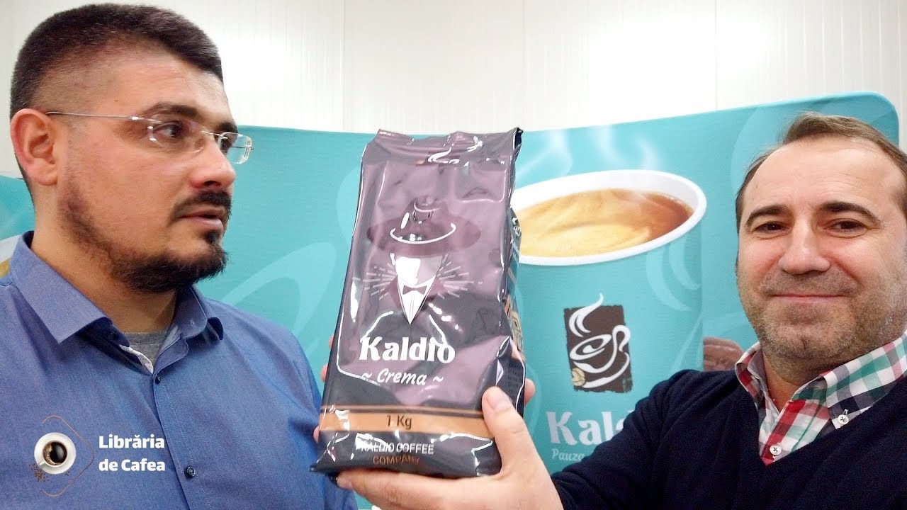 Kaldio Crema, noua cafea boabe strong pentru #vending si #office in Romania