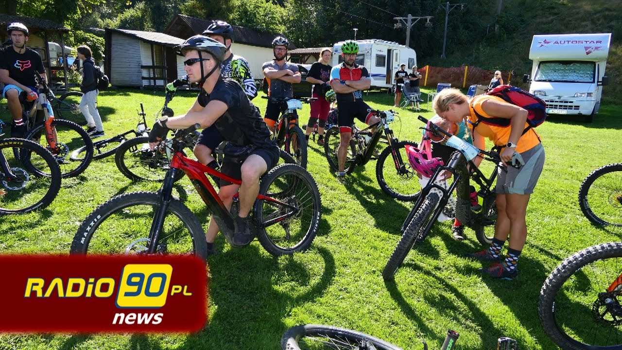 Zawody rower&oacute;w e-bike'&oacute;w w Brennej. Elektryczne rowery na stoku #radio90