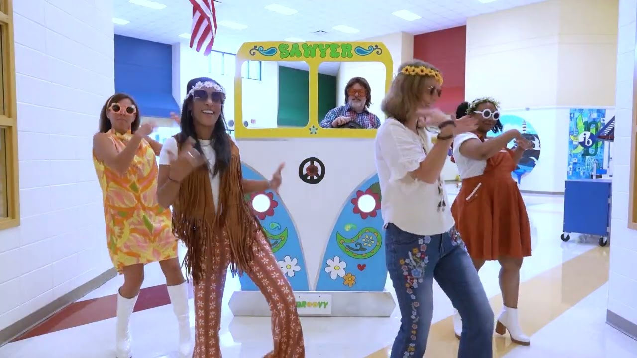 Sawyer Road Elementary Let's Groove 23-24 Video