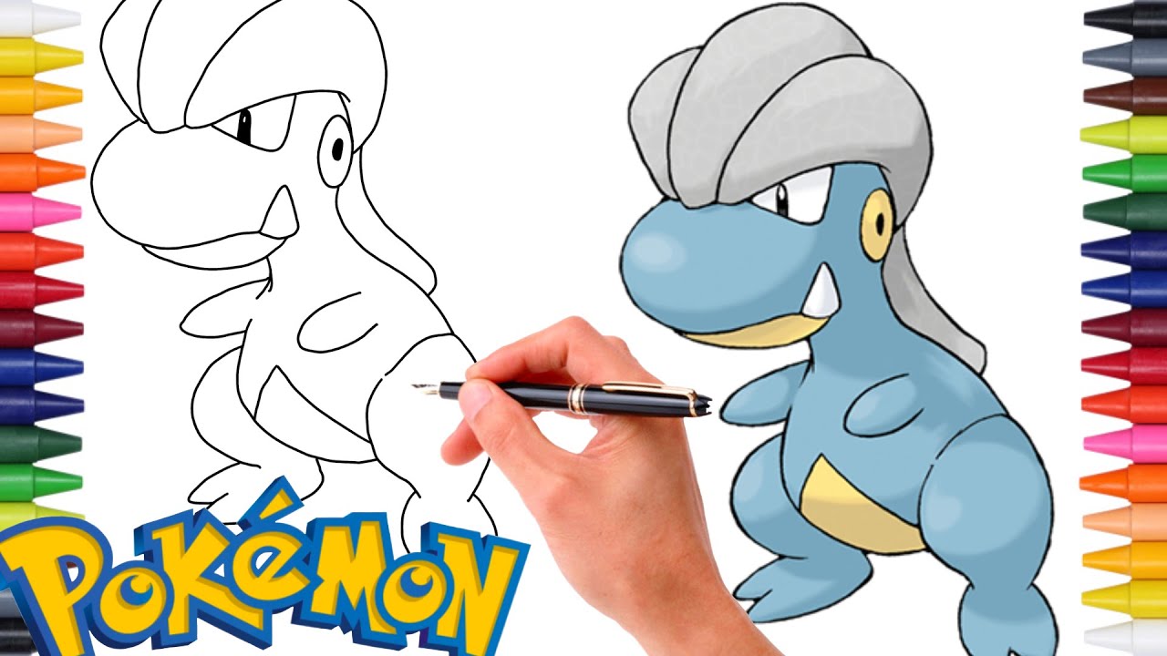 Comment Dessiner LE POKÉMON DRABY (Bagon) #371 | GÉNÉRATION 3