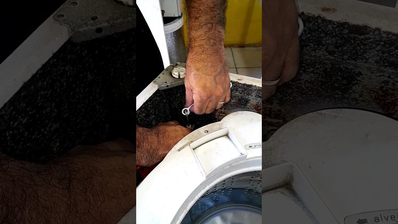 Troca do tirante #branco  #lavadora  #brastemp #consul #shortvideo #shorts🫡