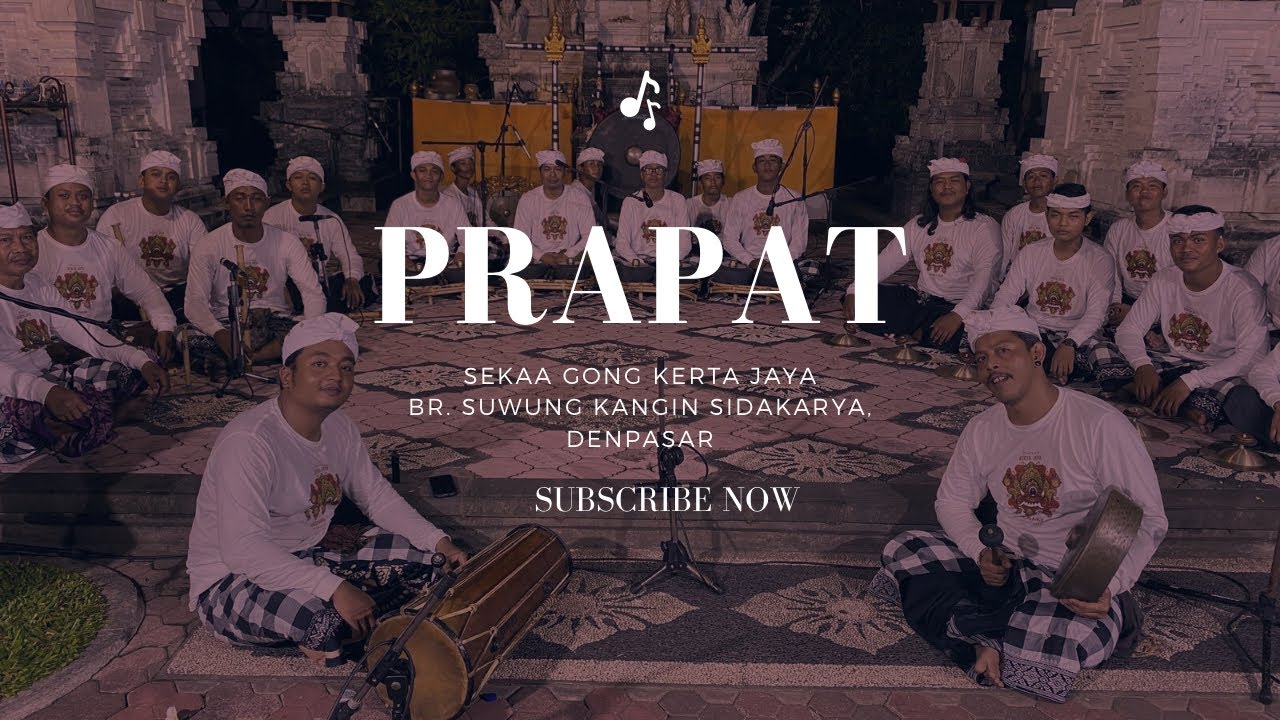 TABUH BALEGANJUR BEBARONGAN  