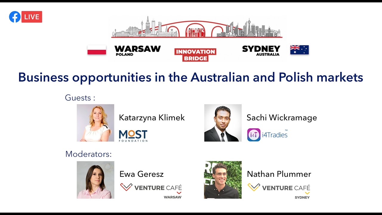 Venture Café - Innovation Bridge to Identify Business Opportunities in Australia & Poland