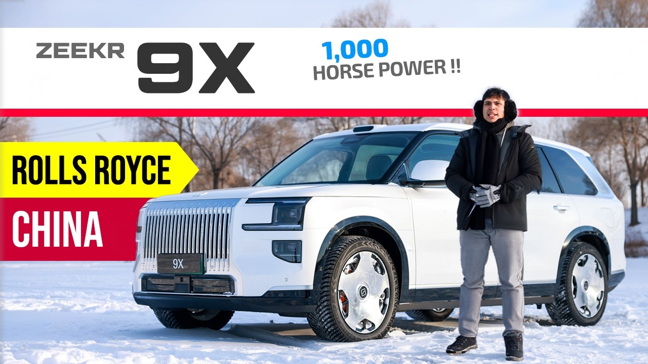SUV 1,000HP Kat Salji Harbin -35°C! Zeekr 9X Bakal Tapau Cullinan?