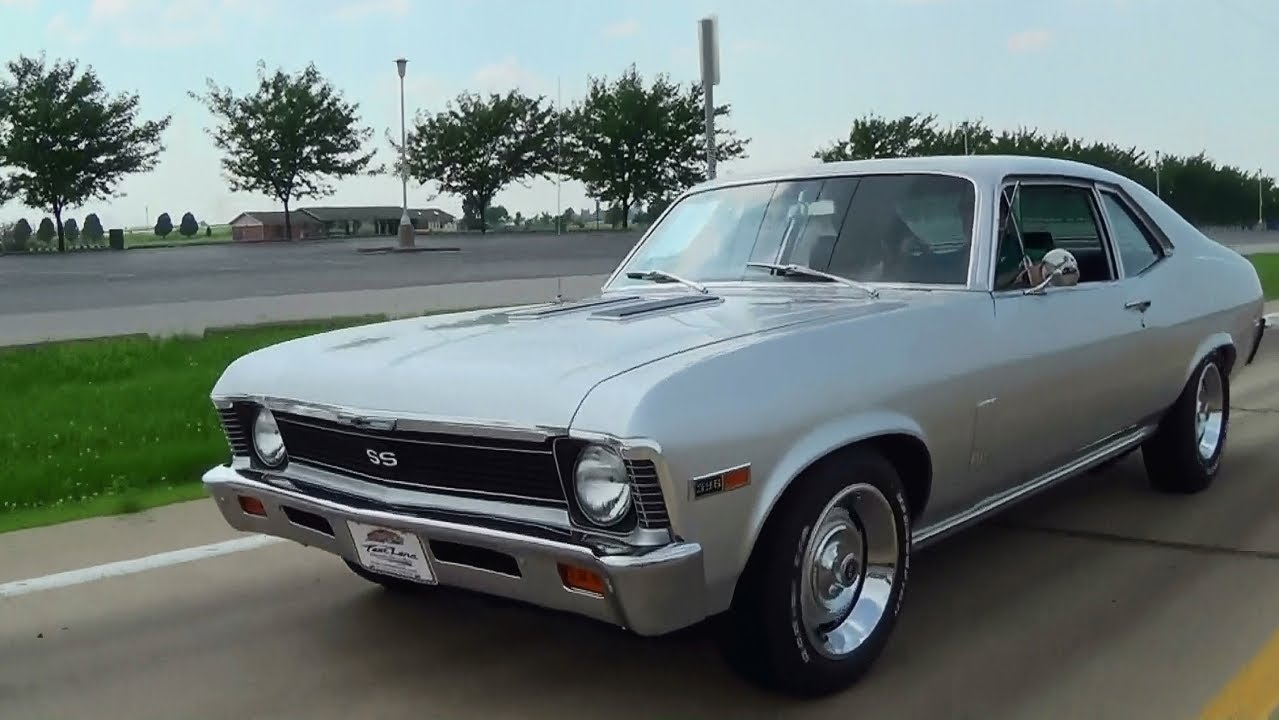 Тест-драйв Chevrolet Nova SS 396 1969 года, четырёхскоростной маслкар с функцией Burnout