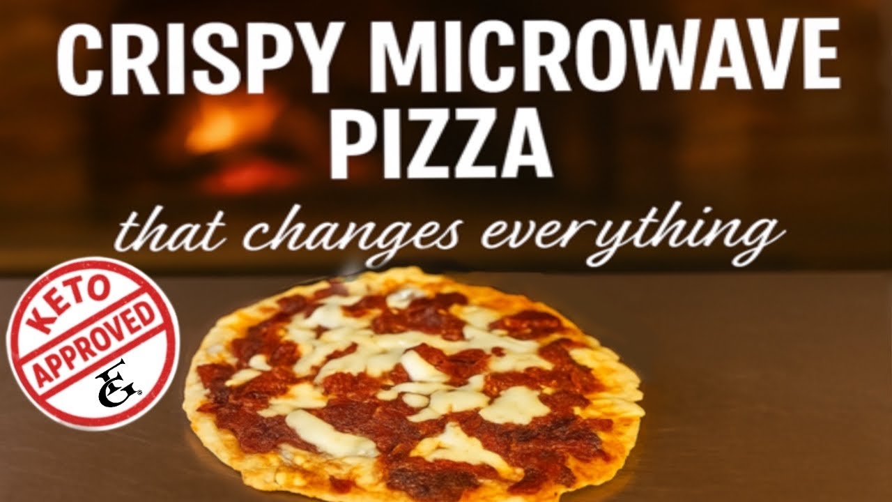 Crisp Ultra Thin Crust KETO Pizza 🔥 | 5-Minute Low Carb Recipe!