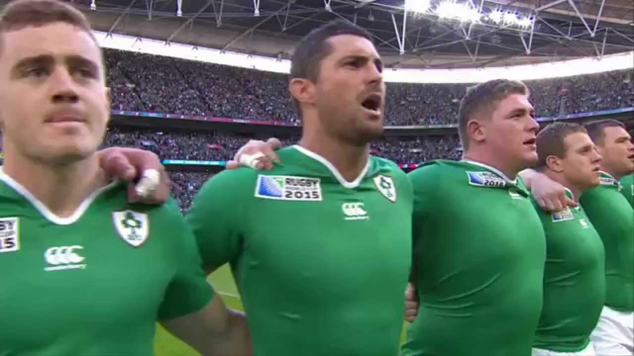 RWC 2015 Anthems - Ireland vs Romania [Pool D]