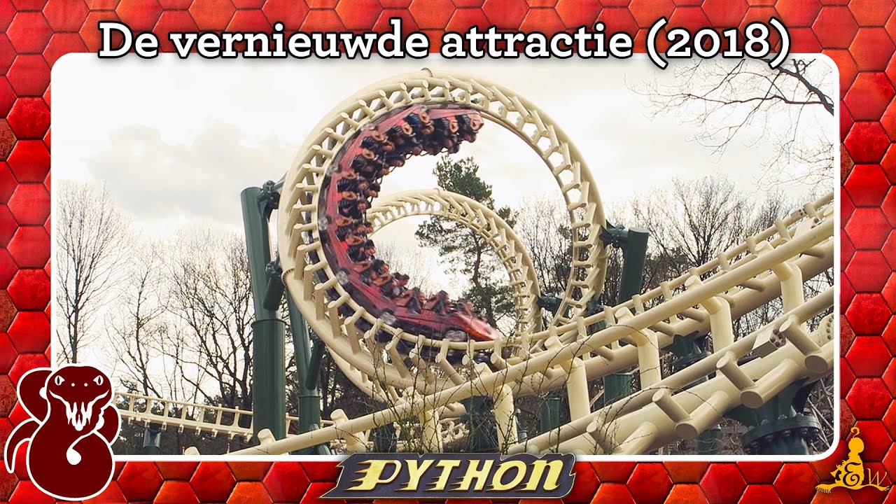 [#Efteling] Python - De vernieuwde attractie (2018)