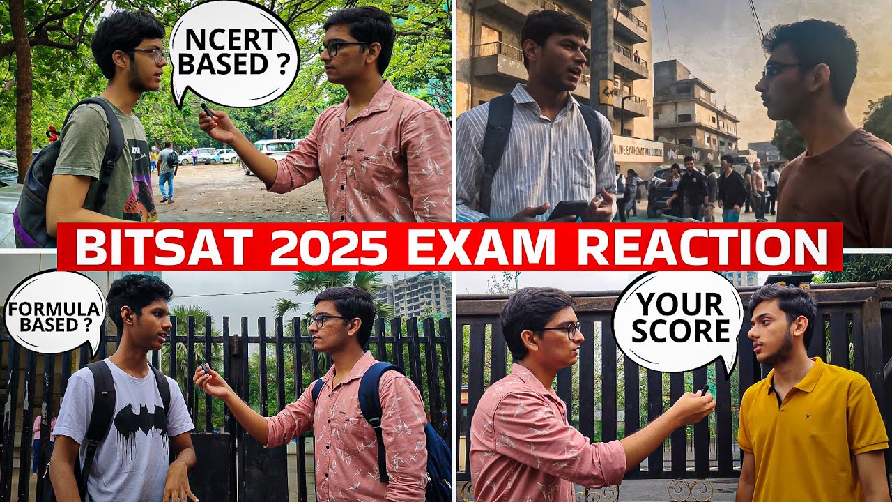 BITSAT 2025 Exam Was UNEXPECTED 😨 | Real Student Reactions!