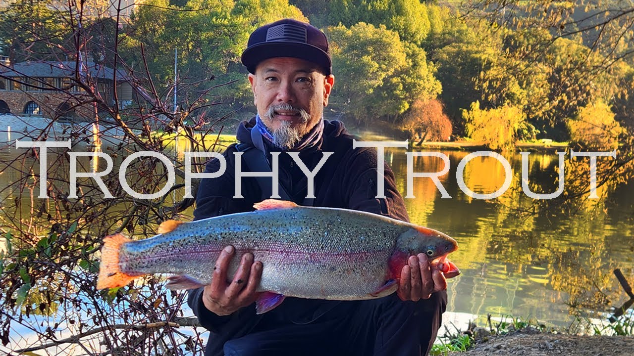 PB Trophy Rainbow Trout Lake Temescal