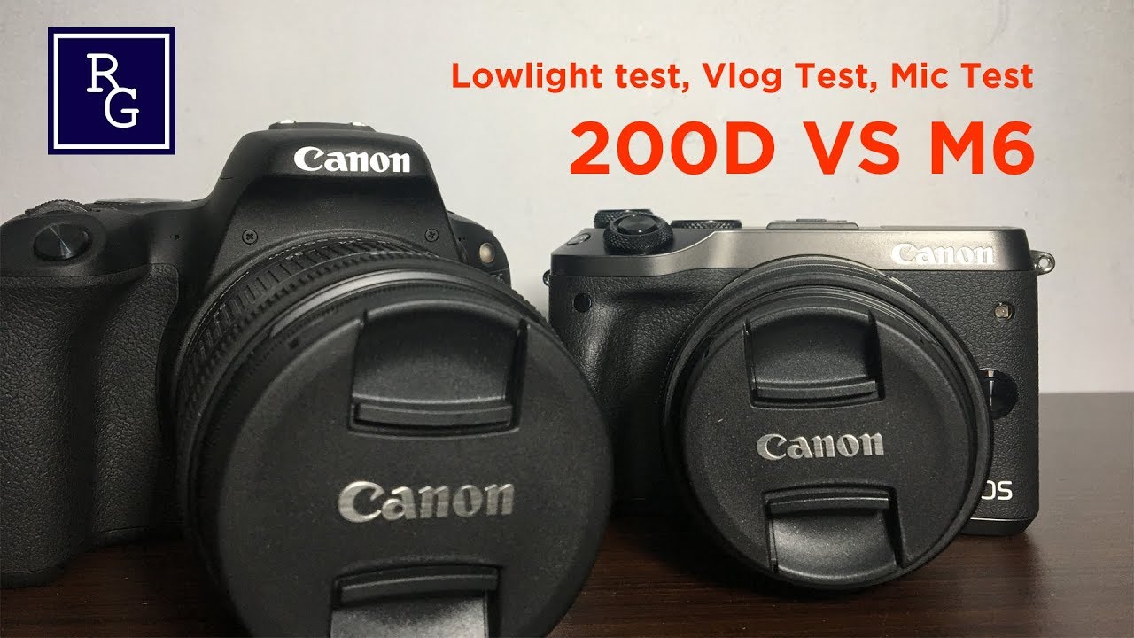 Canon EOS M6 vs 200D | ReviewGadgetIndonesia