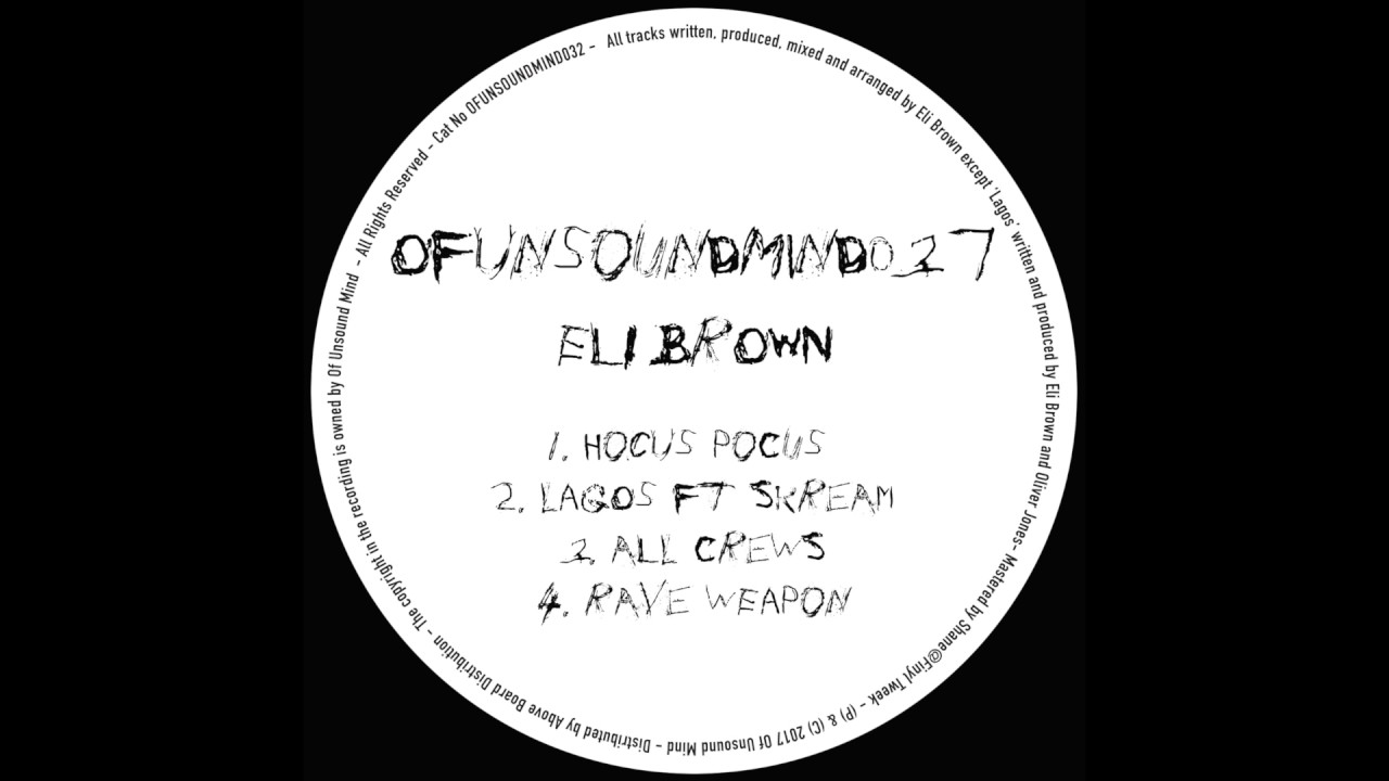 Eli Brown - Rave Weapon (Official Audio)