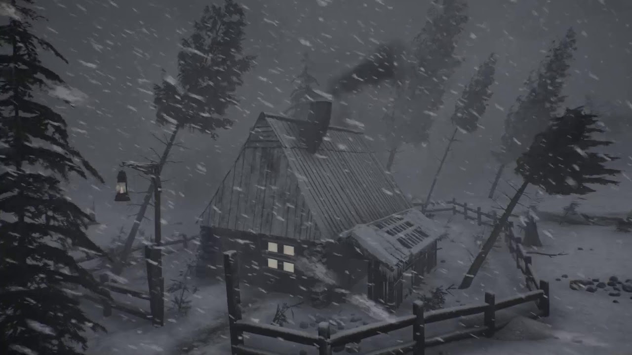 BRUTAL BLIZZARD & Howling Wind Sounds for Sleeping | Polar Gale Drift Afterdark