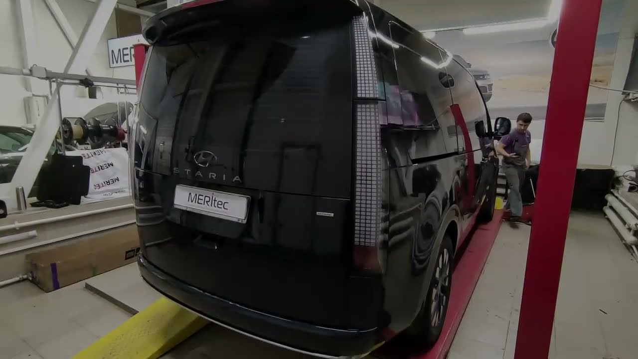Выдвижные электропороги ATS на Hyundai Staria