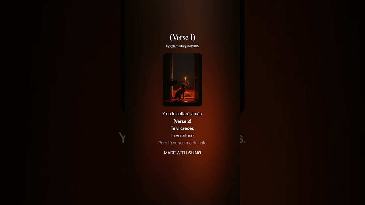 Canción para aquellos que son protegidos por su amor más grande, | Le di mi calor, y me lo devolvió,