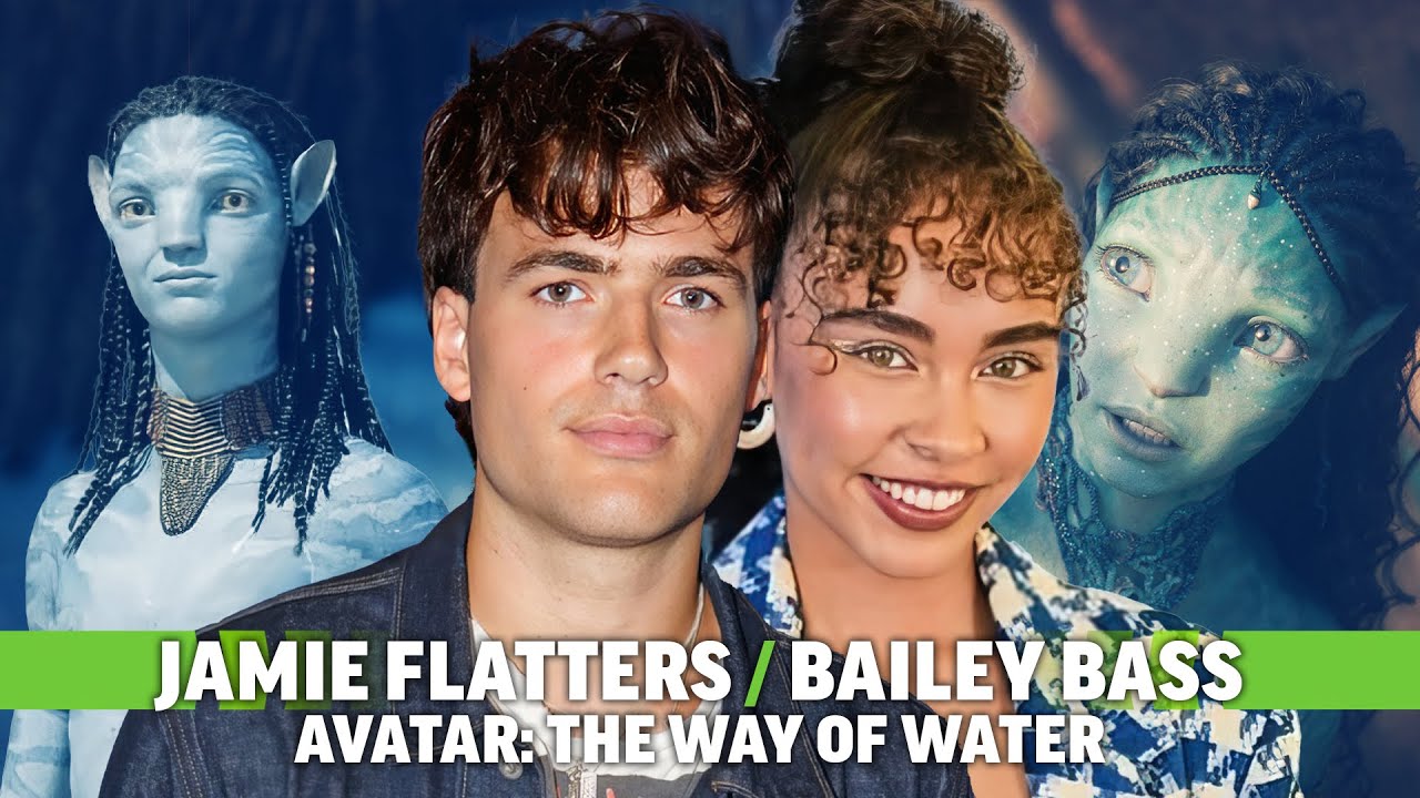 Avatar 2 Interview: Bailey Bass & Jamie Flatters on Tsireya & Neteyam