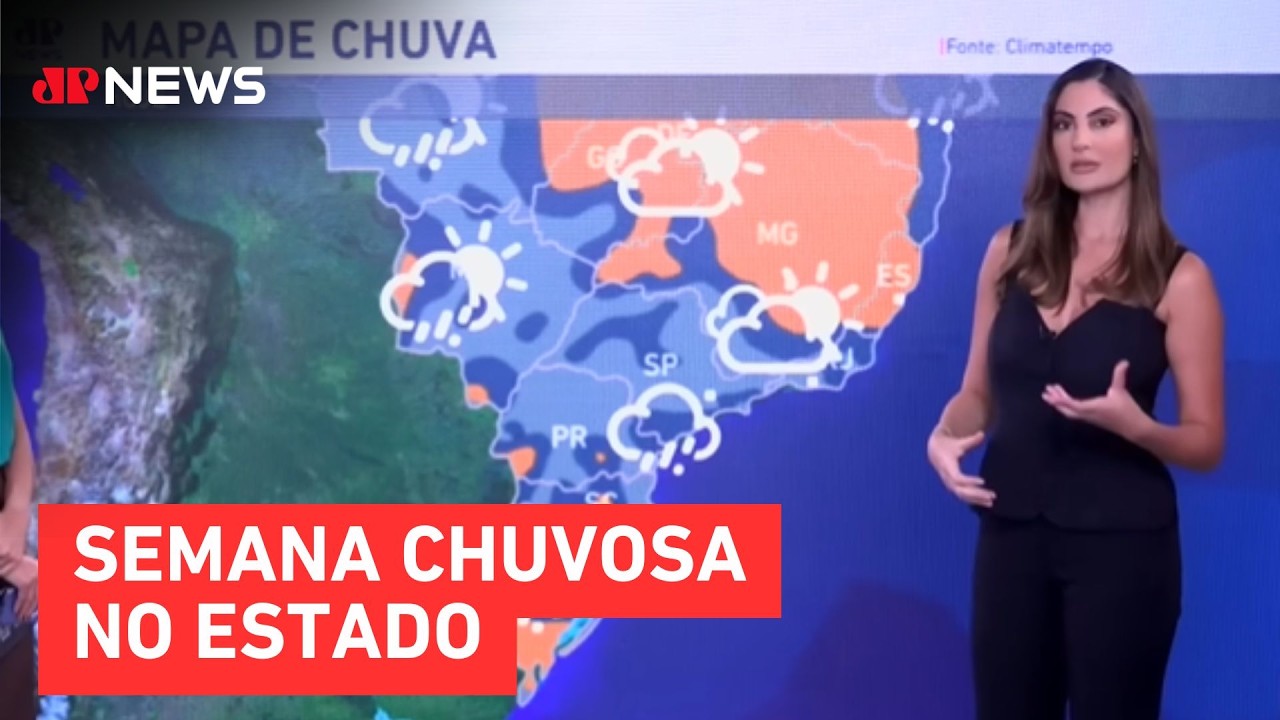 Previs&atilde;o do Tempo: Frente fria avan&ccedil;a por S&atilde;o Paulo nesta segunda (18)