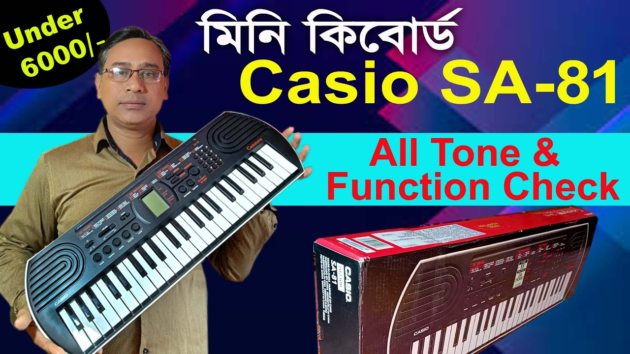 Casio SA 81 Mini Keyboard Demo | All Tone Check | All Function | Review | PENTA MUSIC Bhupati Mandal