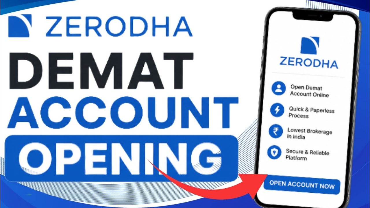 Zerodha Demat Account Opening | Zerodha Account Opening Process | Zerodha Account Opening 