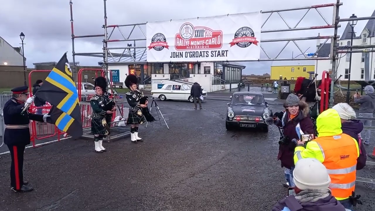 MONTE CARLO RALLY 2026 AT JOHN O'GROATS 