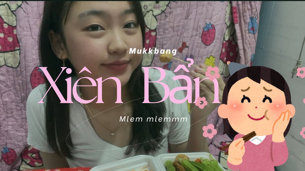 MÚC BĂNG XIÊN BẨN VÀ CƠM NHÀ VỚI VICKY 🍢😛 