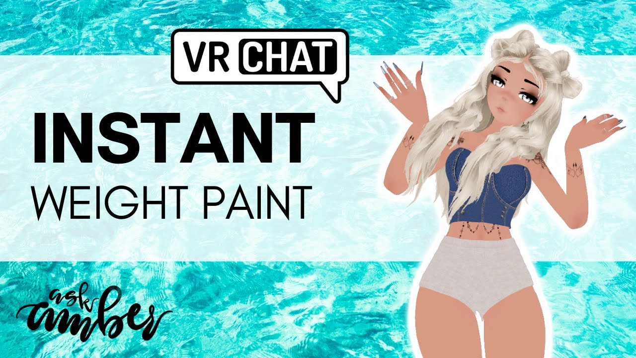 AUTO Instant Weight Painting   Fast and Easy in Blender | VRChat Avatar Tutorial