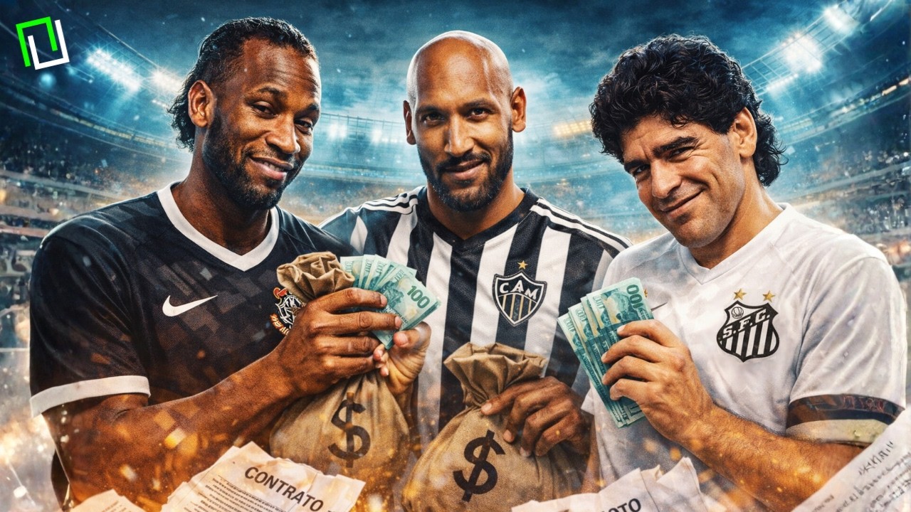Anelka, Drogba, Maradona: As maiores ILUSÕES de clubes Brasileiros
