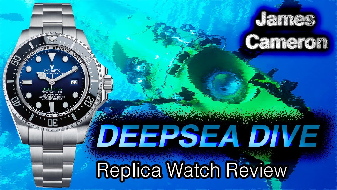 Rolex James Cameron Deepsea Sea-Dweller REPLICA Watch Review