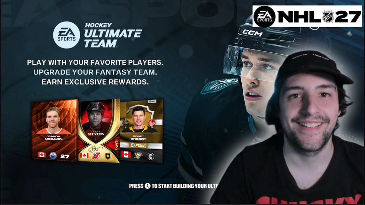 НАЧАЛО В NHL 27 HUT! КАК СОБРАТЬ СВОЮ КОМАНДУ!