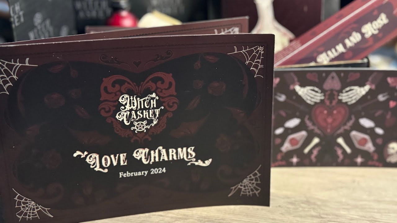 Witch Casket~ Love Charms~ #unboxing #february2024