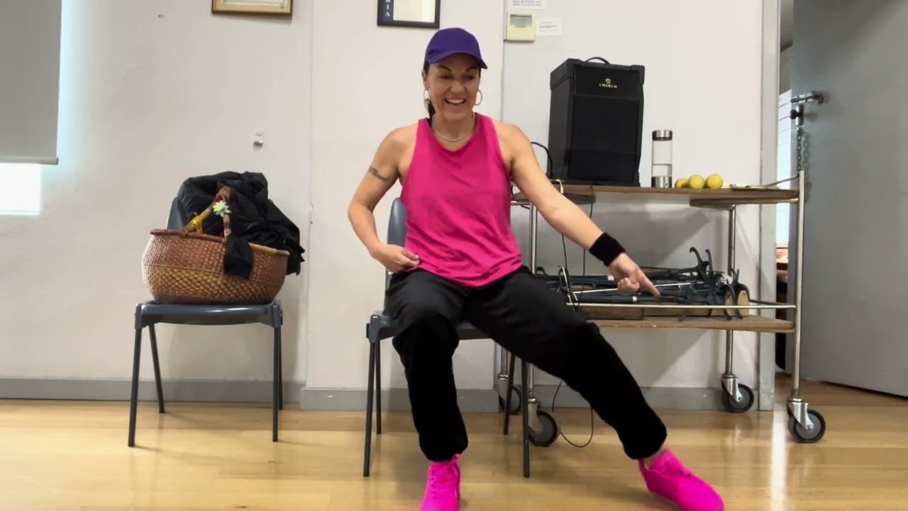 Chair Dancing Toning and Stretch class 1