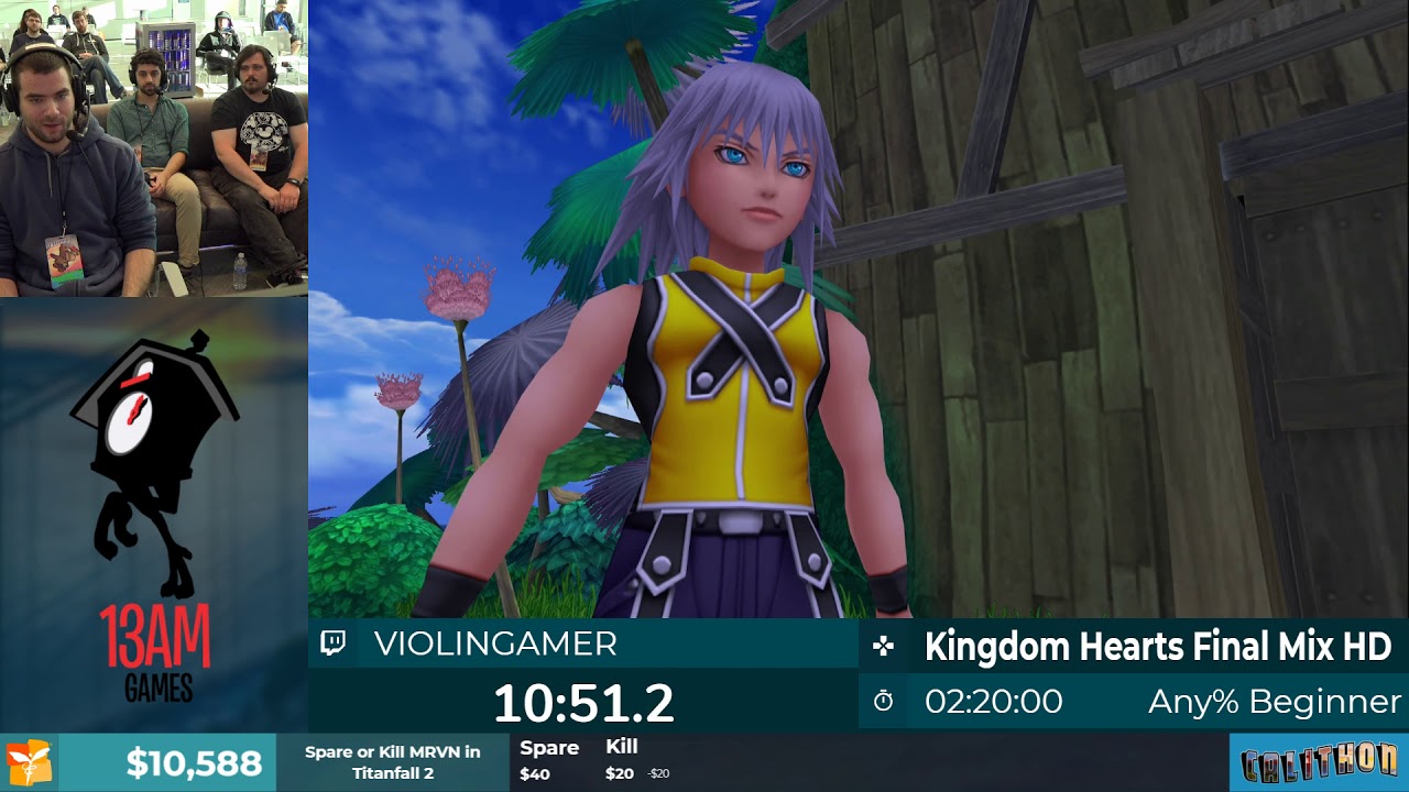 Calithon 2019 - Kingdom Hearts Any% Beginner by ViolinGamer
