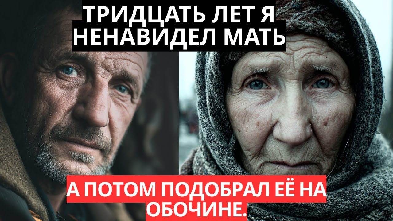 ИСТОРИЯ ДО СЛЕЗ! ОН ДУМАЛ, ЧТО МАТЬ БРОСИЛА ЕГО, А 30 ЛЕТ СПУСТЯ  НА ТРАССЕ УВИДЕЛ БОСУЮ СТАРУШКУ...