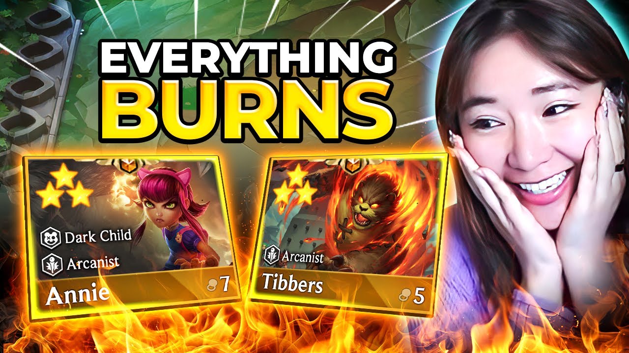 FIRE HAZARD! 3 Star Annie and Tibbers INCINERATED My Opponent's LP!