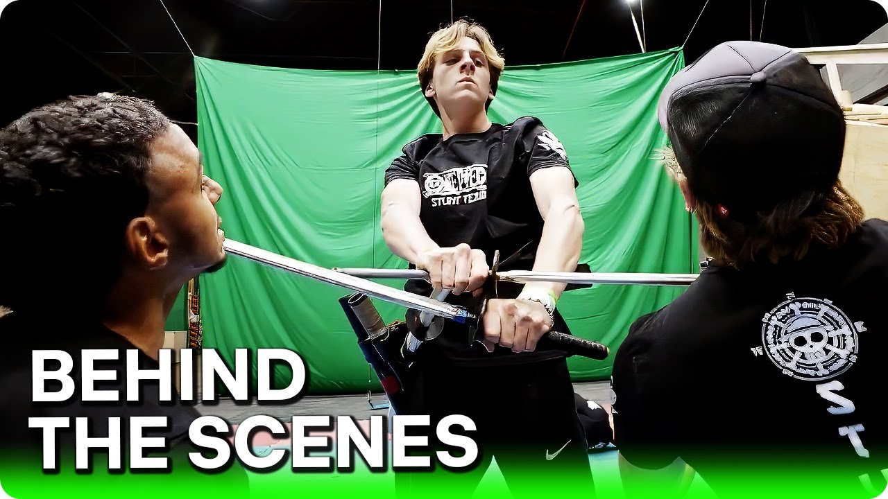 ONE PIECE | Behind-the-Scenes Cobra Kai's Jacob Bertrand Visits the Set