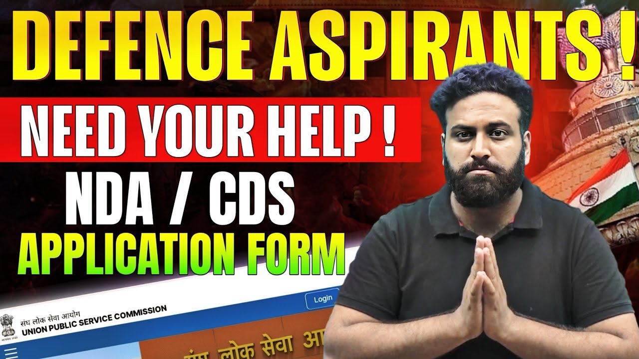 Defence Aspirants Can Make It Possible😓 NDA/CDS 2 2025 Application Form Correction Time- LWS