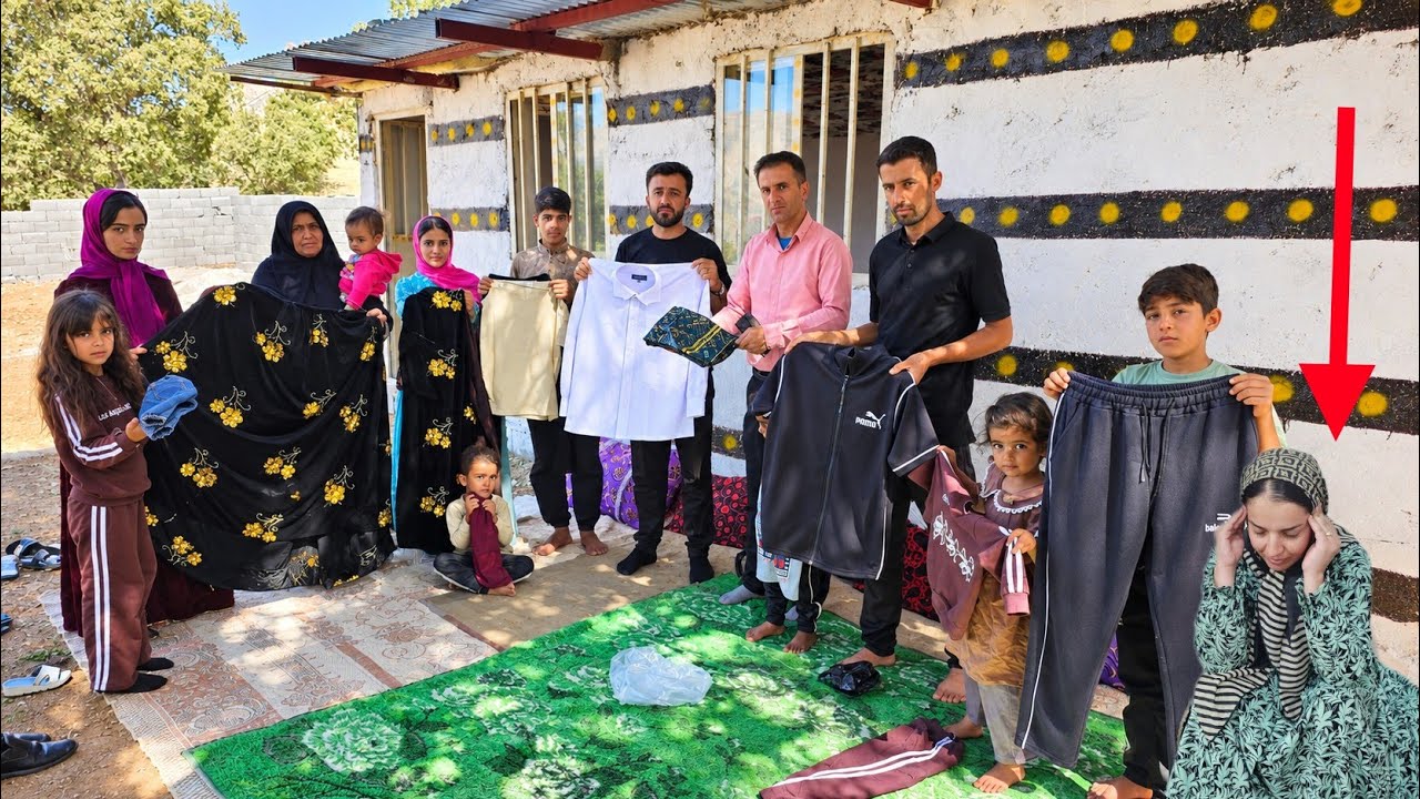 Taleb and Mina return from their trip; a beautiful day shared with Qasem&rsquo;s family