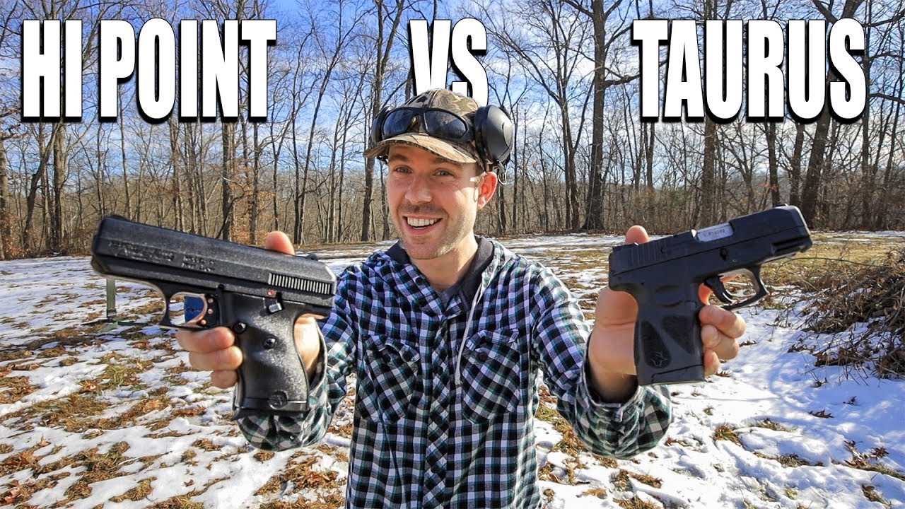 Hi-Point против Taurus... ЛУЧШИЙ ПИСТОЛЕТ ДО 200 ДОЛЛАРОВ?!