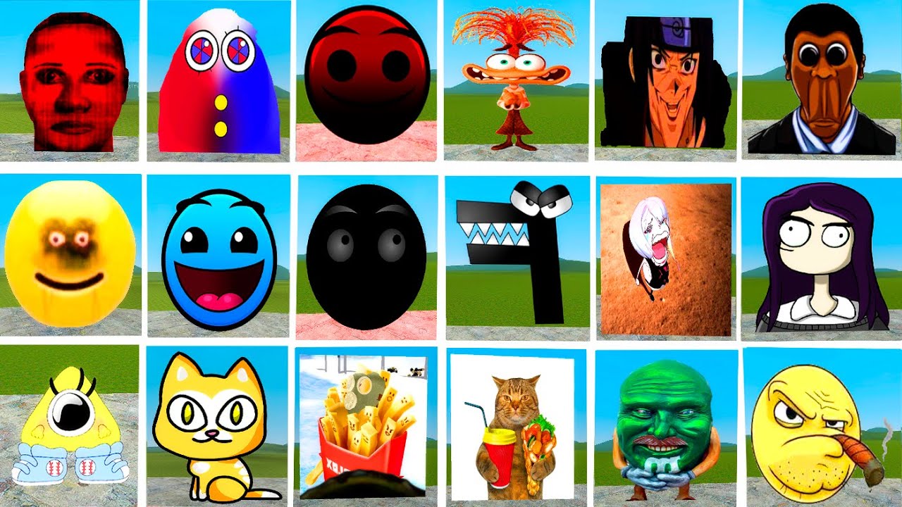 RANDOM OF ALL THE NEXBOTS (ANGRY MUNCI, SONIC TAPES, POPPY PLAYTIME 3) In Garry's Mod
