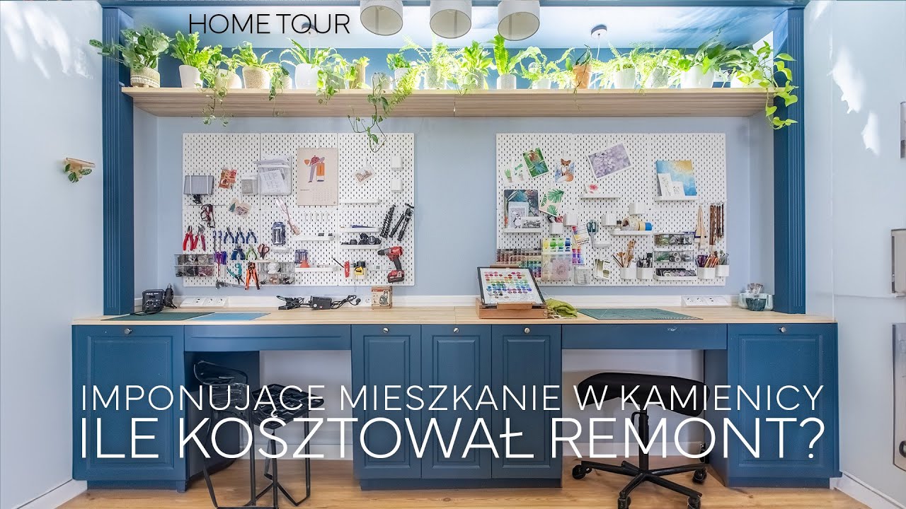 IMPONUJĄCE mieszkanie w kamienicy z miejscem do realizowania swoich pasji | HOME TOUR + KOSZTY