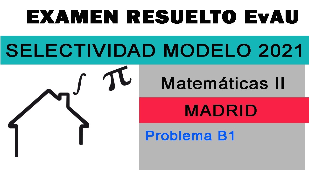 Examen Resuelto Modelo Selectividad EvAU Madrid B1 2021. Algebra, rangos, operaciones con matrices.