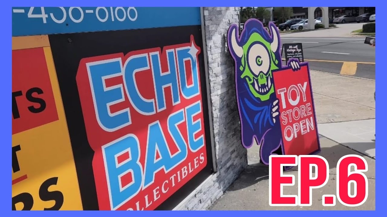 LLegamos!! A Echo Base Collectibles Store Orlando Florida ! Vintage Toy Hunting!!
