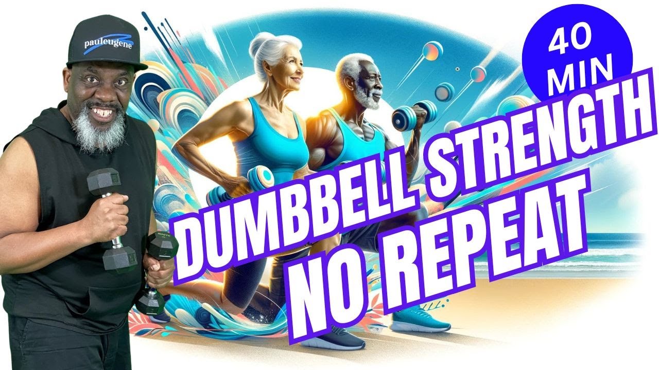 Full Body Dumbbell Workout | No Repeat & Combos | Inspirational Strength & Tone Motivational!