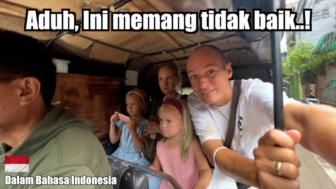 KELUARGA BULE HILANG di JAKARTA INDONESIA..!